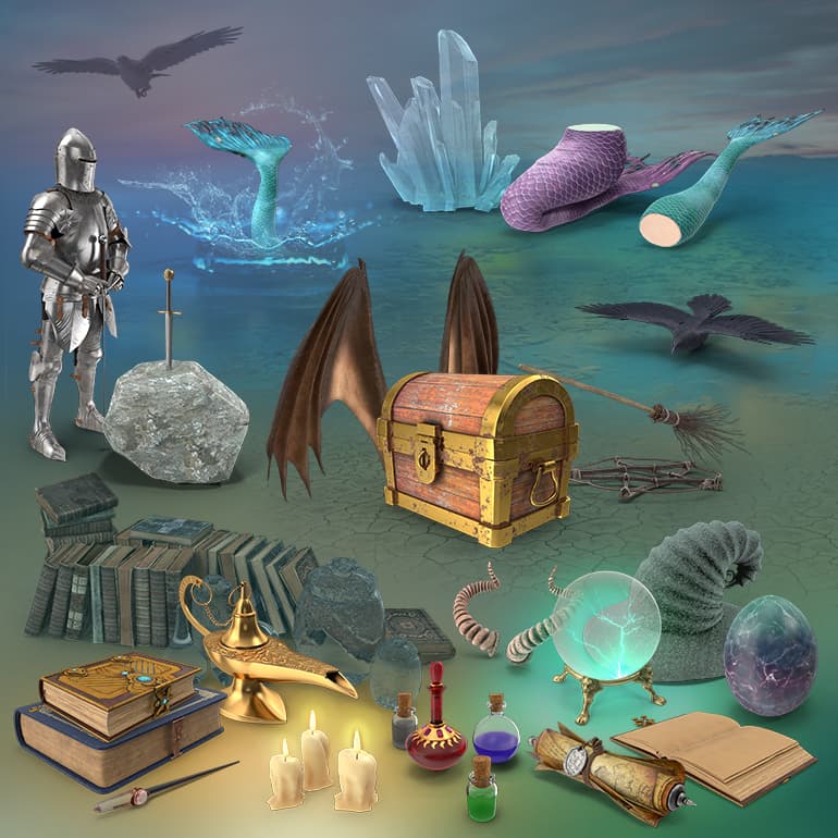 Fantasy Collection PNG Images & PSDs for Download PixelSquid
