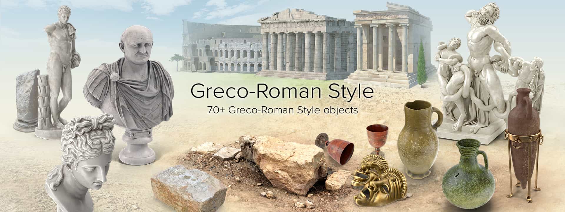 Greco-Roman Style Collection PNG Images & PSDs for Download | PixelSquid
